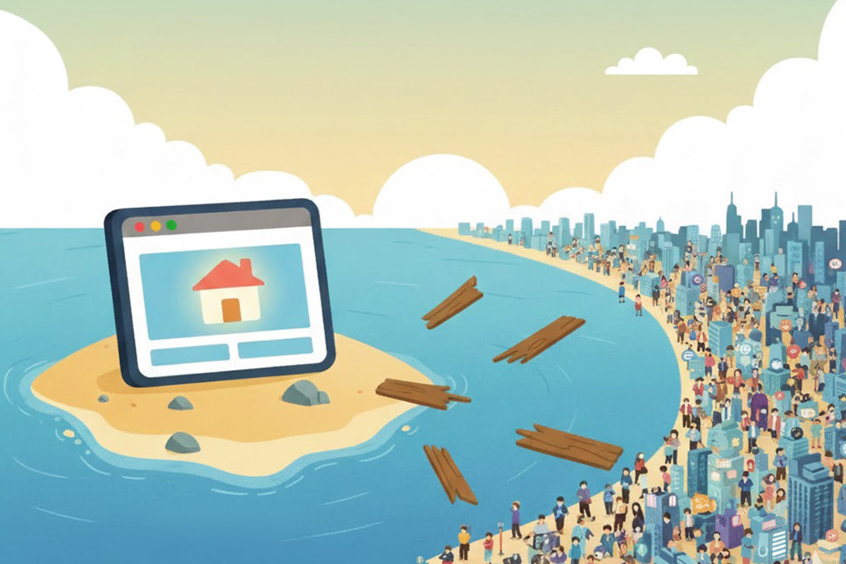 「ホームページを作っても問い合わせが来ない！」が理解できない