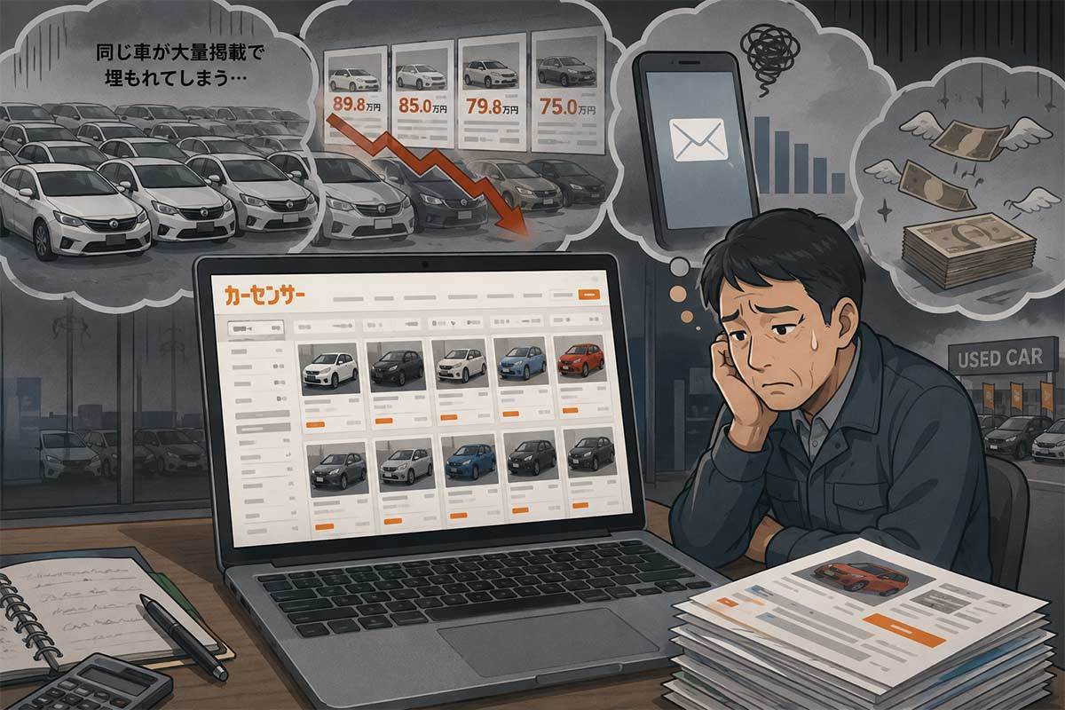 「カーセンサー頼み」で起きる危険