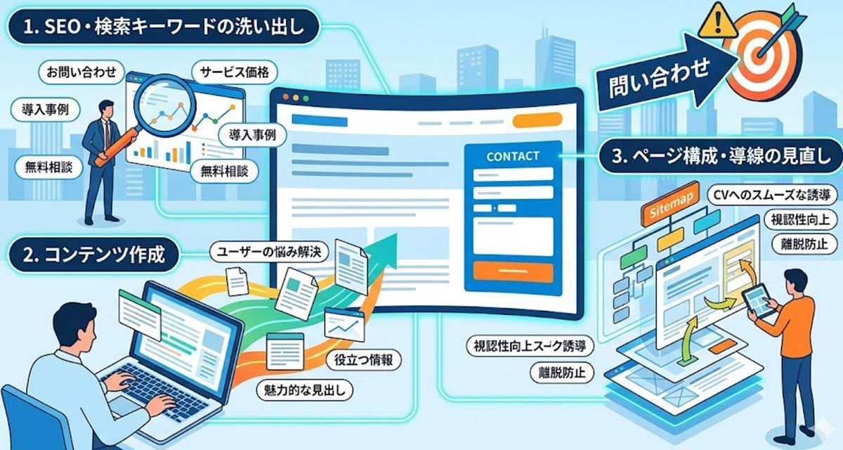 Webのアクセス数ってどれくらいあると問い合わせがあるもの？