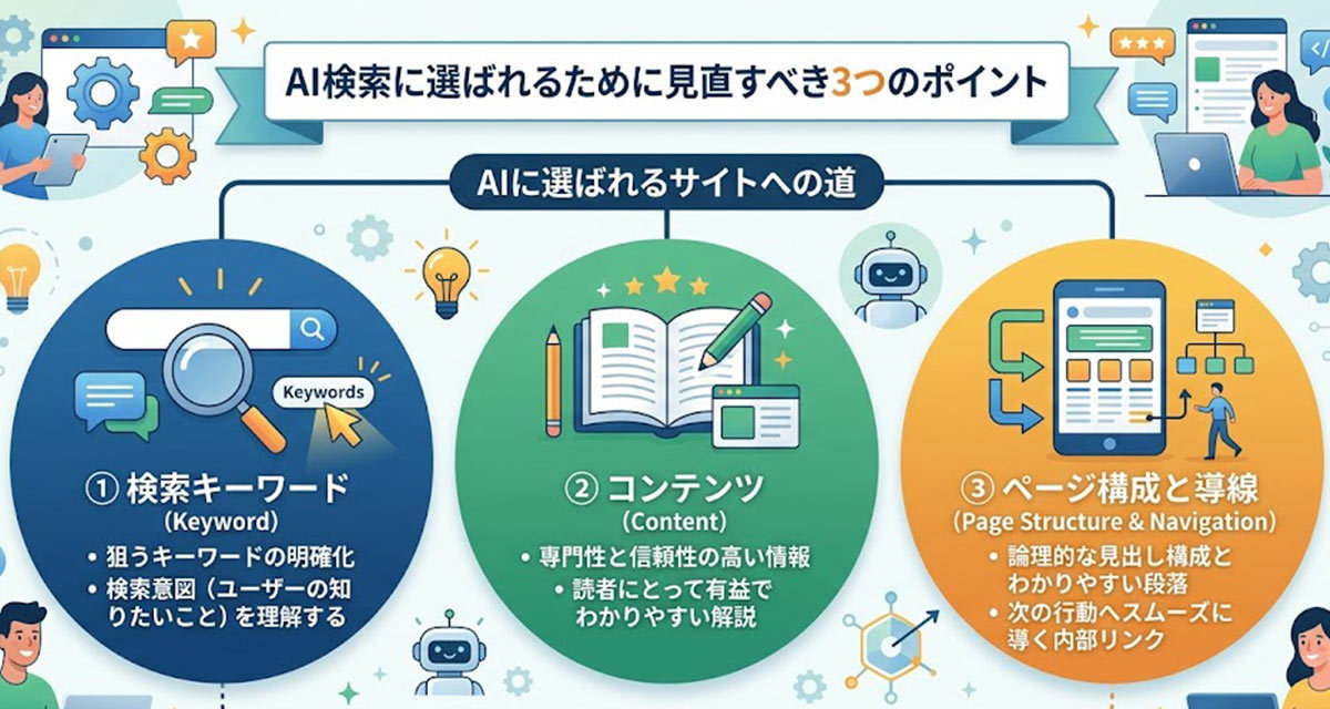 AI検索で推薦されるにはWebサイトにQ&Aページが必要なの？