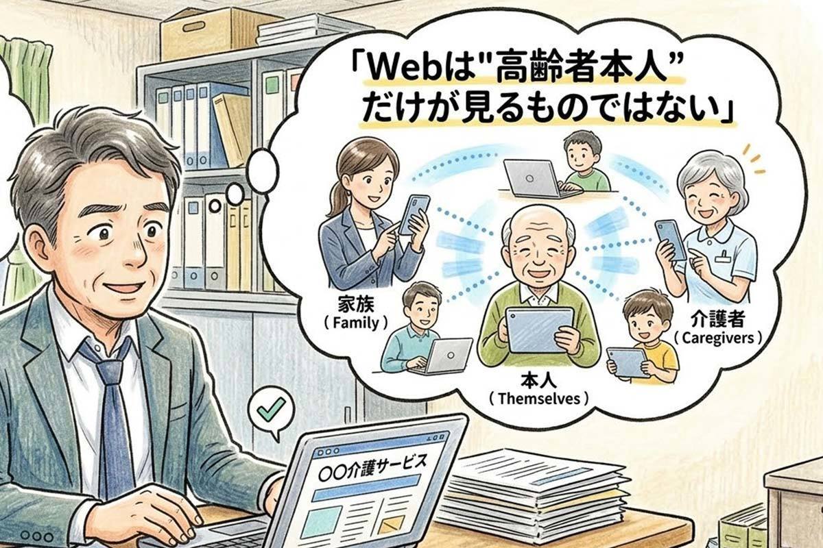 高齢者向けのサービスでもWeb更新は効果がありますか？