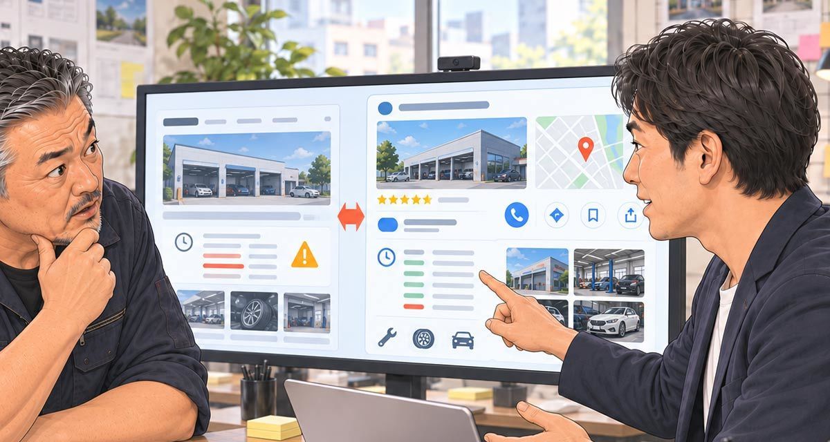 GoogleのAIモードは、何を見ておすすめの会社を選んでいの？
