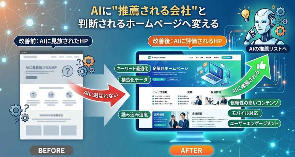 AI検索で推薦される会社になるために必要な情報とは？