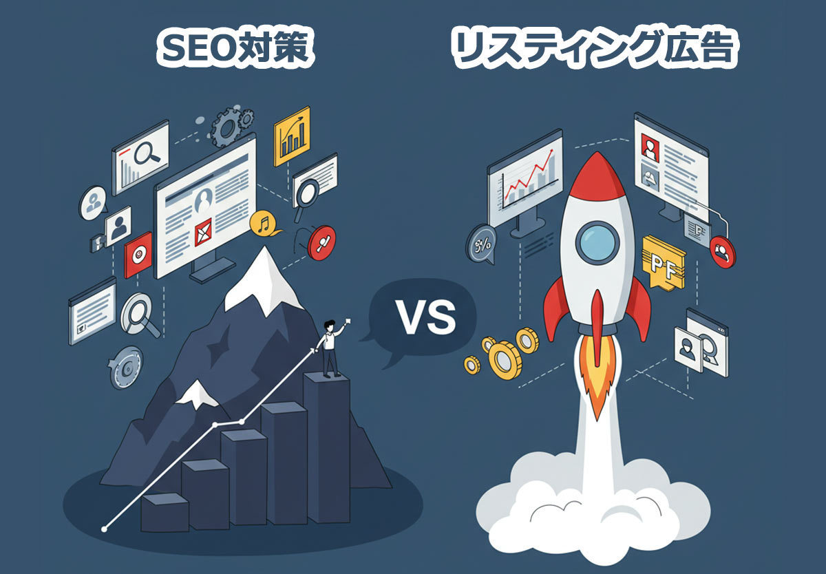 Web集客はSEO対策とリスティング広告どちらが効果的？