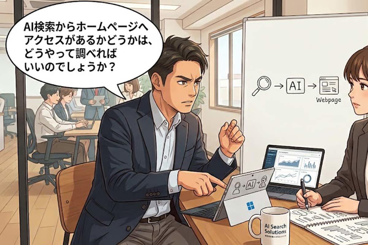 AI検索からのアクセス確認方法とは