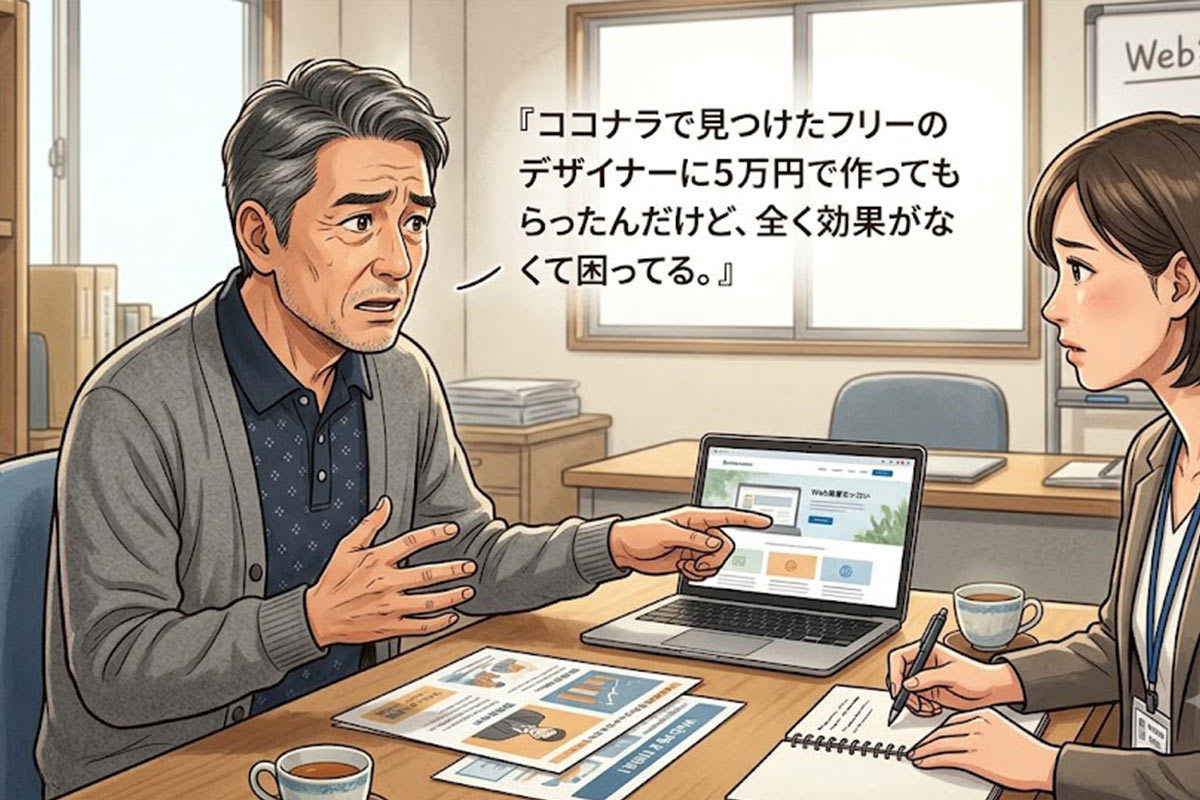 格安ホームページが効果ゼロで終わる理由