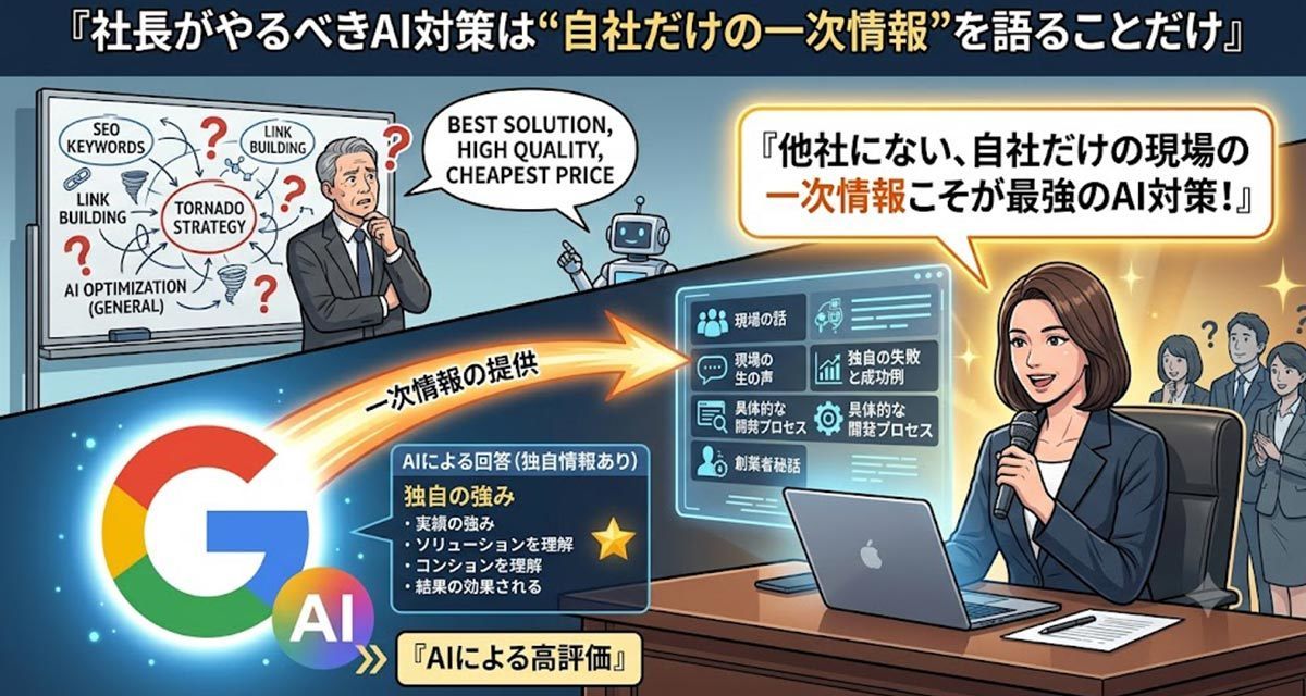 SEO3位でも客が消える？AI検索時代の集客術