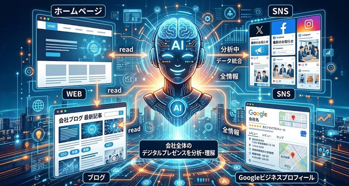 ホームページがあるのにAI検索でに選ばれない理由とは