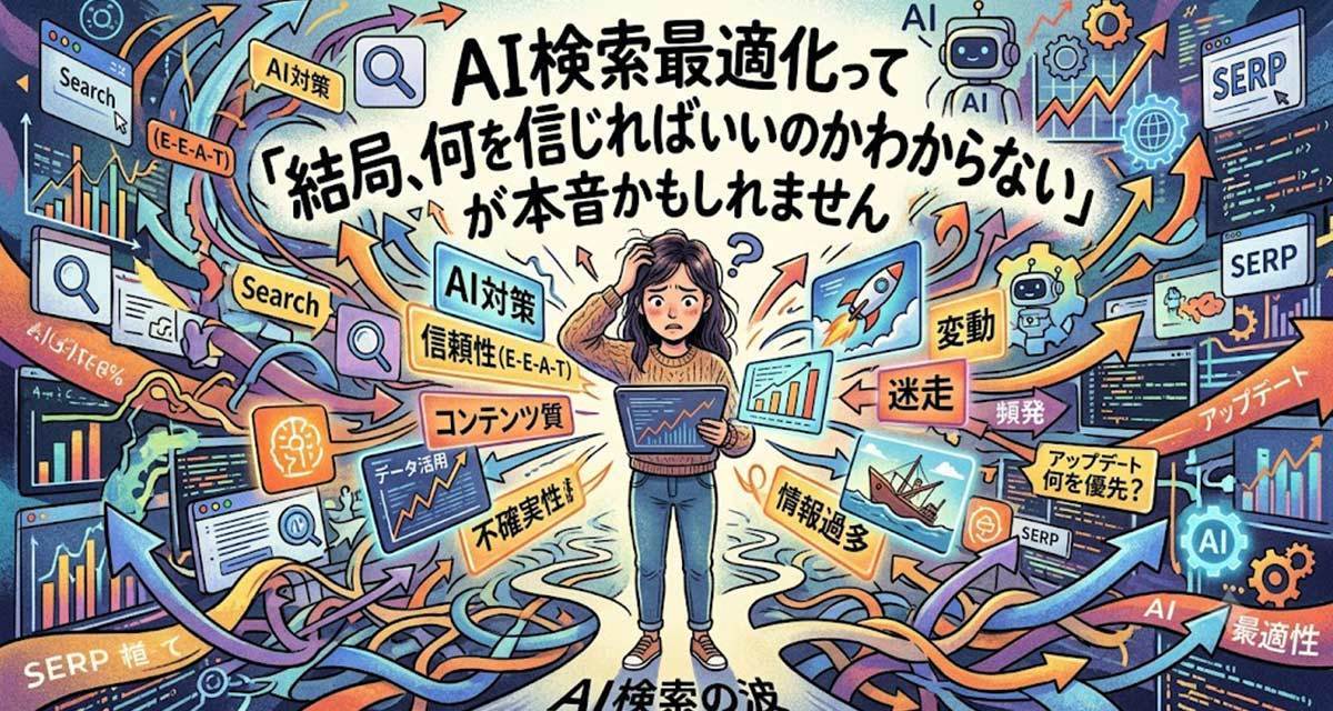 AI検索最適化とは？5年後にアクセスが2倍になる会社・半減する会社の違い
