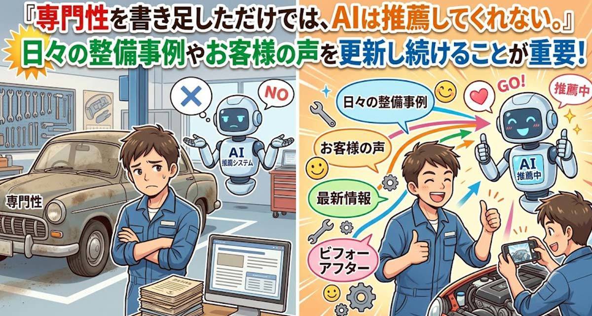 AI検索でライバル会社が推薦され、自社が推薦されない理由とは？