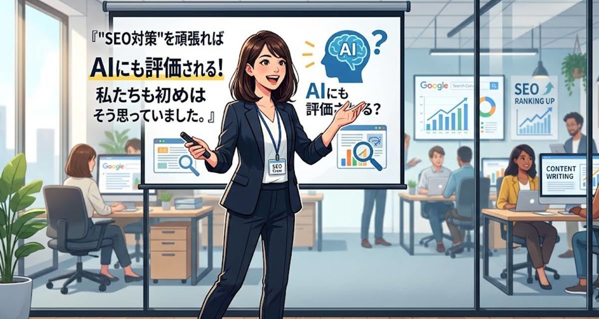 SEO対策だけでは選ばれない？AI時代のホームページ戦略