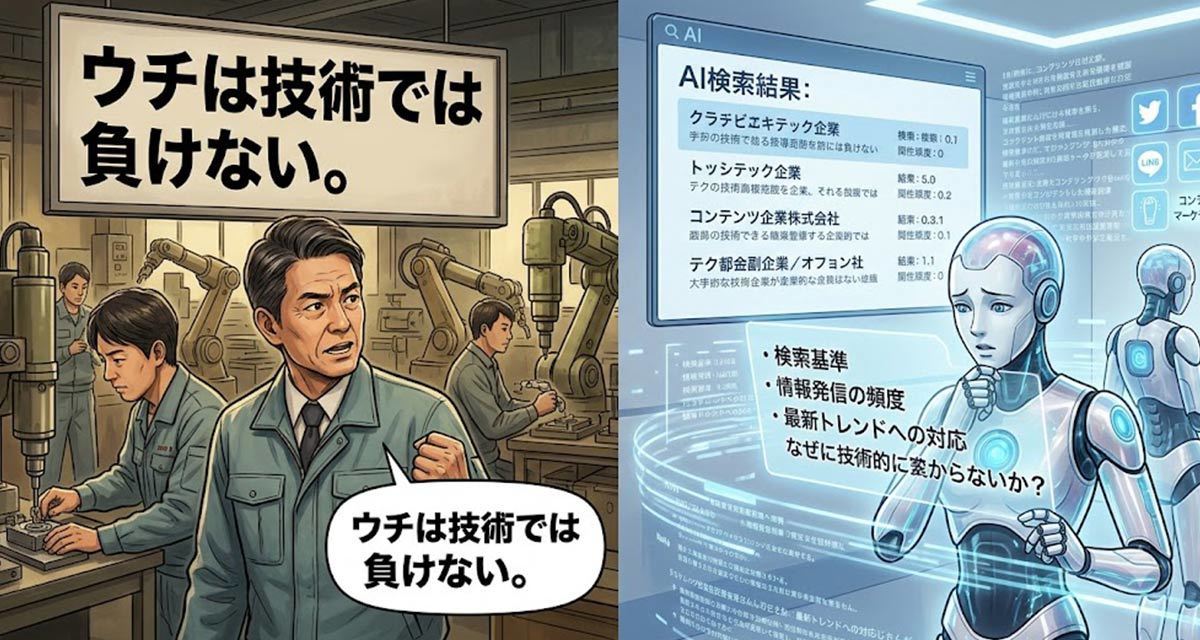 SEO対策だけでは選ばれない？AI時代のホームページ戦略