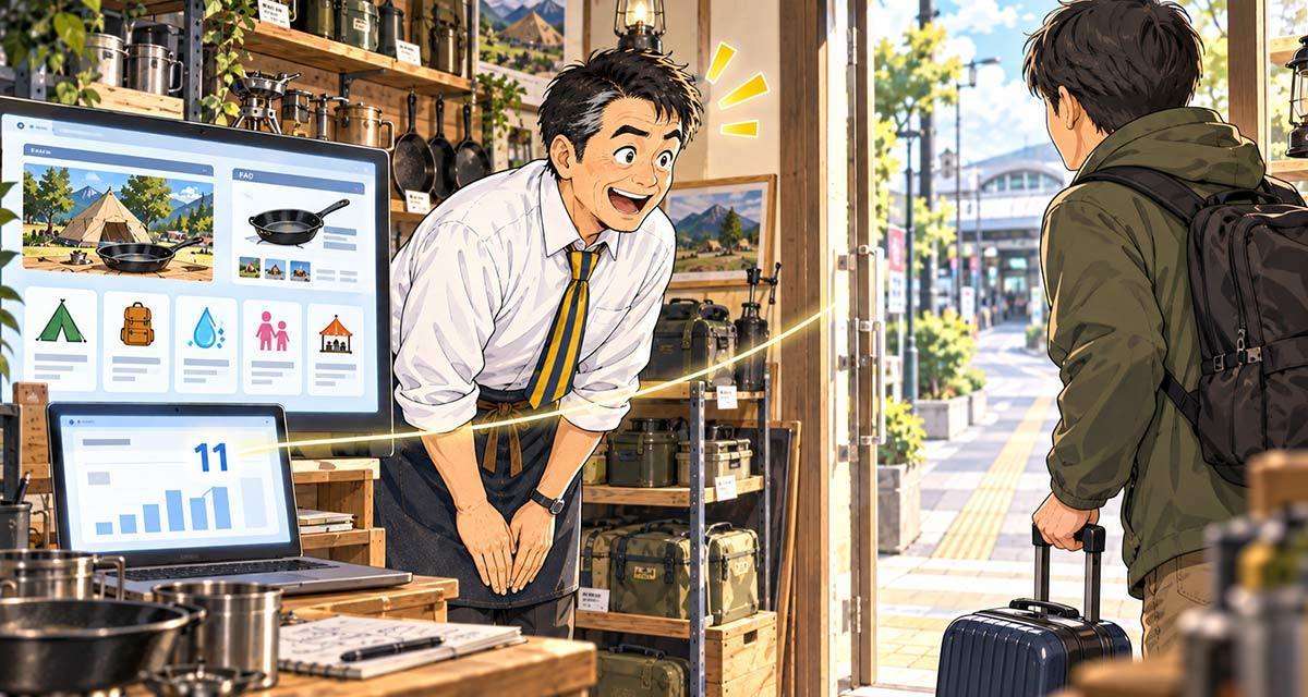 AIには表示された！でも、昨日ホームページを見た人は11人だった