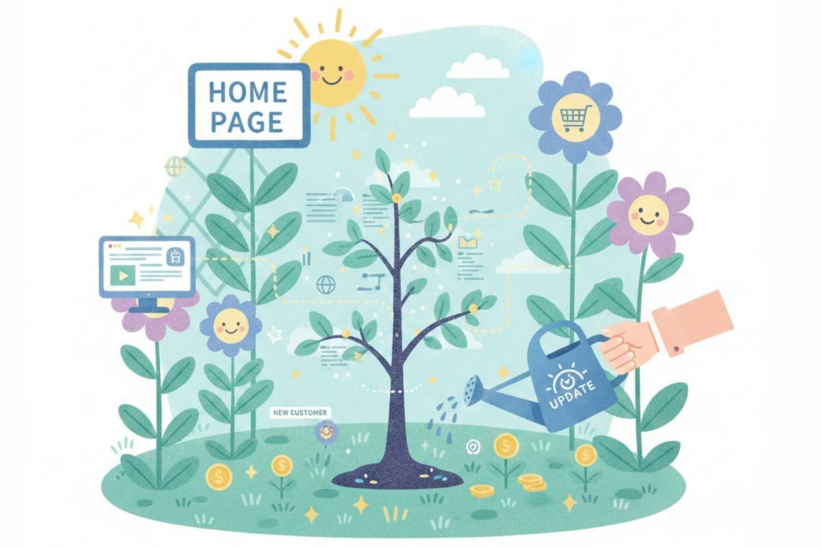 制作会社が作ったWebに何故更新が必要なの？