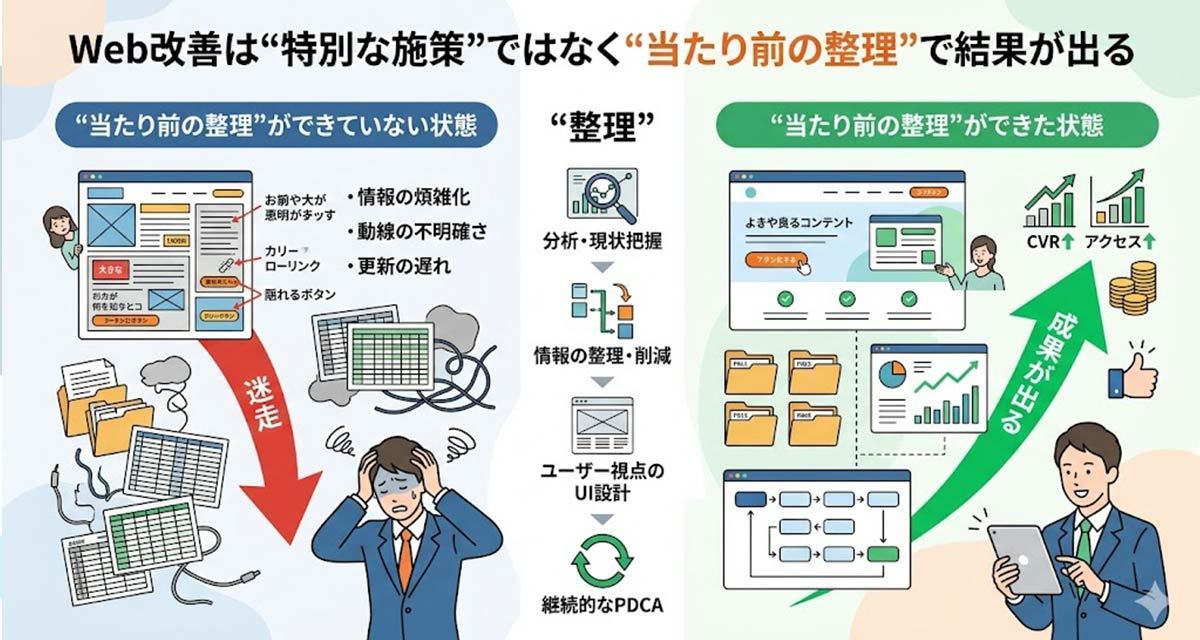 正直な話、Webのアクセス状況なんてほとんど見ていません！