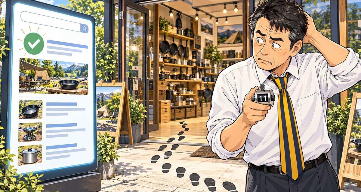 AIには表示された！でも、昨日ホームページを見た人は11人だった