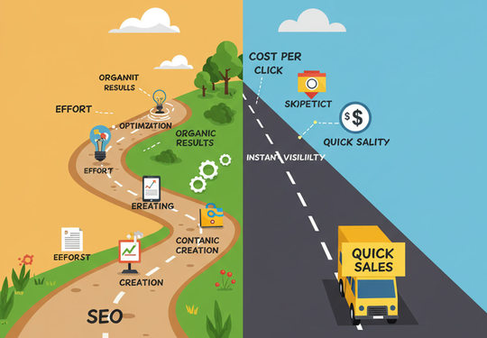 Web集客はSEO対策とリスティング広告どちらが効果的？