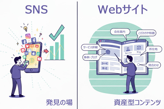 インスタやフェイスブックだけでWebに集客するのはギャンブル？