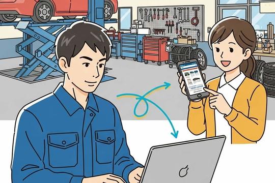 【成功事例】Webの更新だけで月10件以上の問い合わせ！自動車整備工場の事例