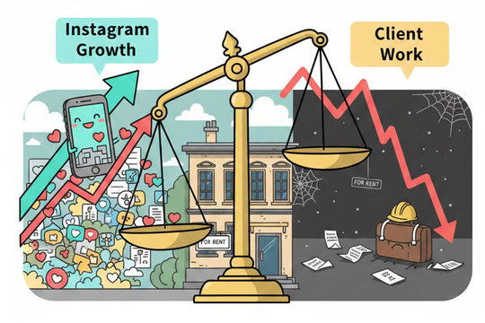 インスタでWebに集客できるが問い合わせにつながらない！