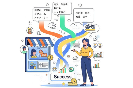 所沢市の小規模事業者がWeb集客で成果を上げるには？