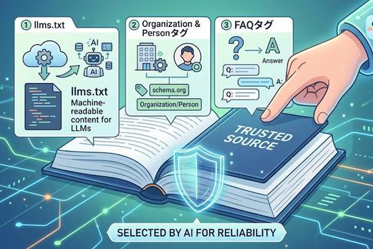 GoogleのAIモードで選ばれる会社になるにはどうすれば良いの？