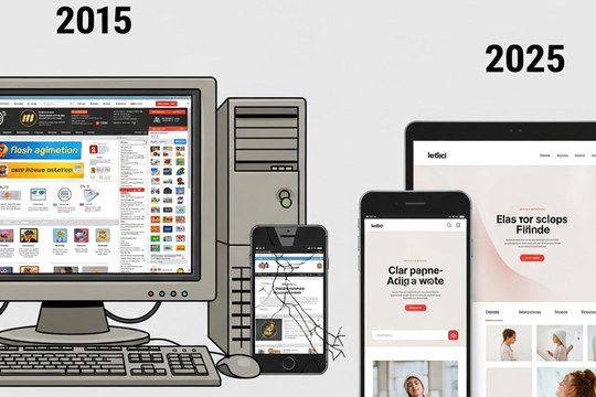 ホームページのデザイン、昔と今で何が変わった？