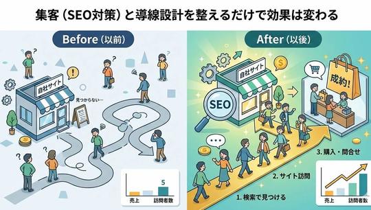 Webに力を入れたところで何が変わるの？