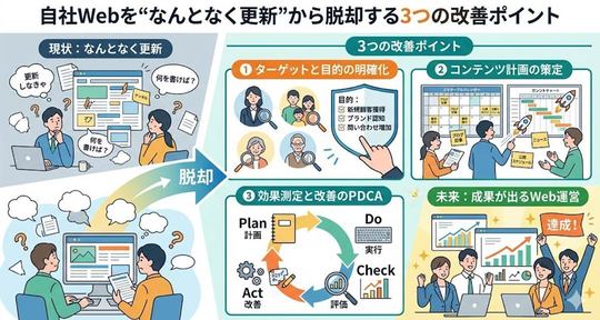 正直な話、Webのアクセス状況なんてほとんど見ていません！