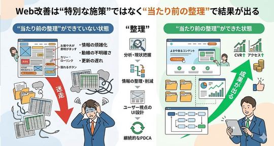 正直な話、Webのアクセス状況なんてほとんど見ていません！